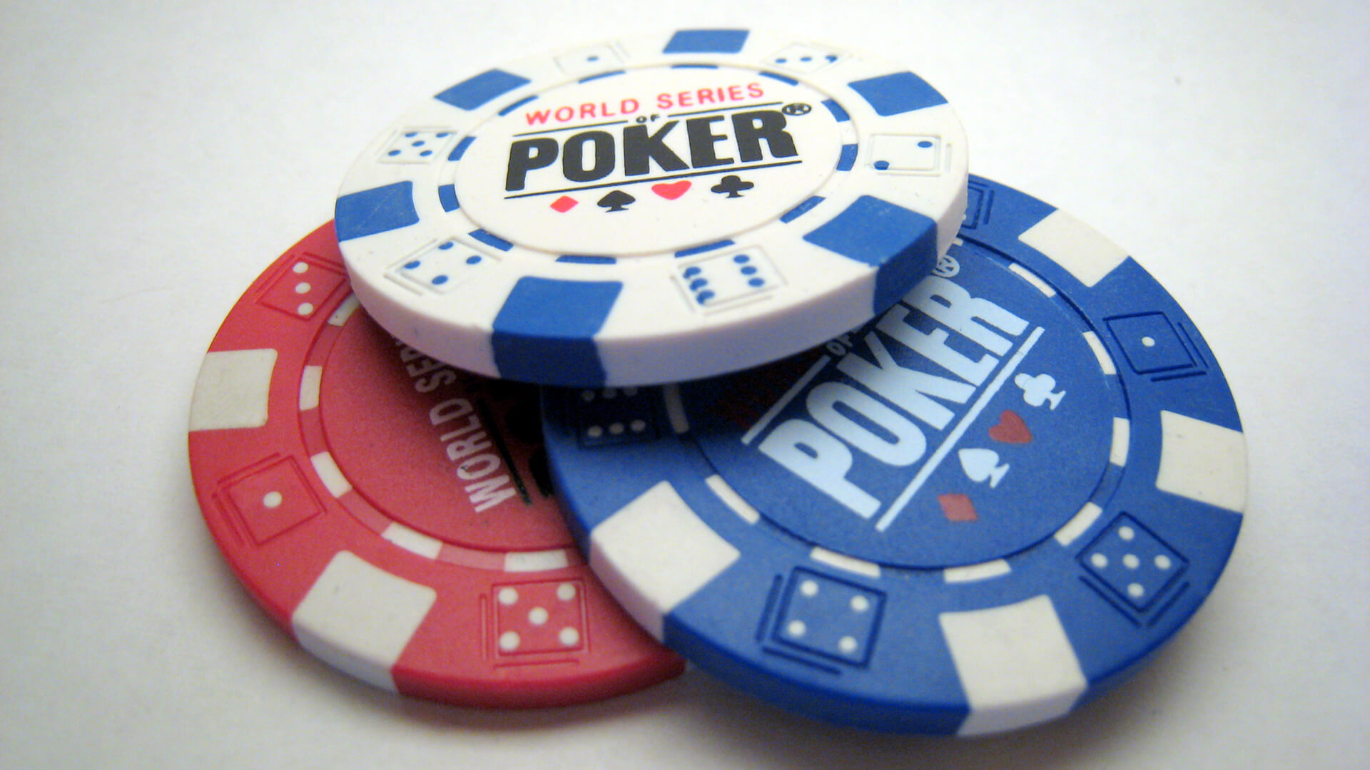 My baby a poker chip